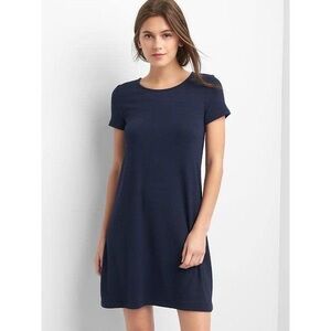 GAP navy Blue Short Sleeve T shirt dress size medium